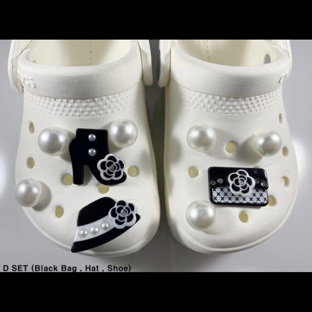 High Quality Women Luxury Set Shoe Charms For Croc